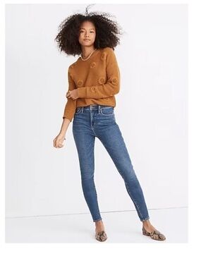 Madewell 10” High-Rise Skinny Jeans - Medium Wash